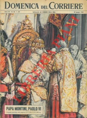 MOLINO W. - - Papa Montini, Paolo VI.