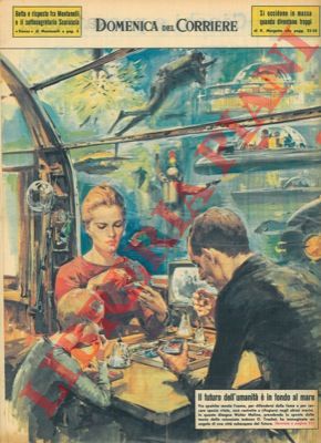 MOLINO W. - - Un angolo di una citt subacquea del futuro.
