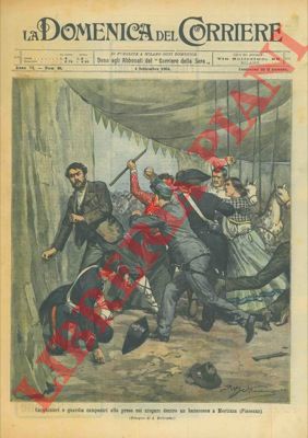 BELTRAME A. - - Carabinieri e guardie campestri alle prese con zingari a Mortizza (Piacenza).
