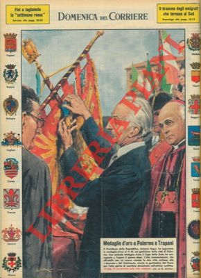 MOLINO W. - - Il Presidente della Repubblica, Antonio Segni, ha consegnato le medaglie d'oro a Palermo e a Trapani.