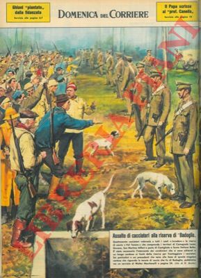 MOLINO W. - - Assalto di cacciatori alla riserva di 
