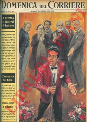 MOLINO W. - - Il tenore Giuseppe Di Stefano al Festival di Sanremo.