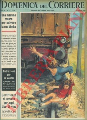 MOLINO W. - - Una povera mamma ha perso la vita per salvare la sua bambina che stava per essere travolta da un treno.