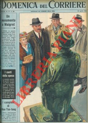 MOLINO W. - - A Delfzijl, un paesino olandese dove lo scrittore Simenon scrisse il primo racconto della sua fortunata serie sorger un monumento a Maigret.