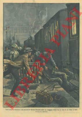 BELTRAME A. - - Un ferroviere, caduto fra le rotaie a Marano, salvato da un collega.