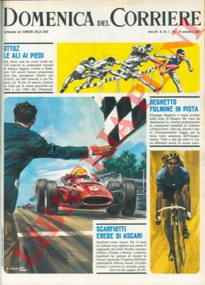 CIRIELLO - - Vittoria di Edy Ottoz ai campionati europei di atletica leggera - Beghetto vince la velocit professionisti ai campionati mondiali di ciclismo - Scarfiotti porta al trionfo la Ferrari.