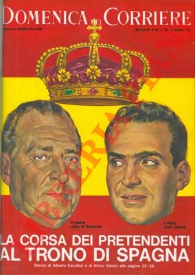 - - La corsa dei pretendenti al trono di Spagna : Juan di Borbone e il figlio, Juan Carlos.