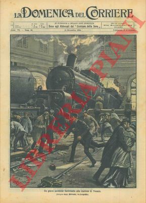 BELTRAME A. - - Incidente ferroviario nella stazione di Venezia.
