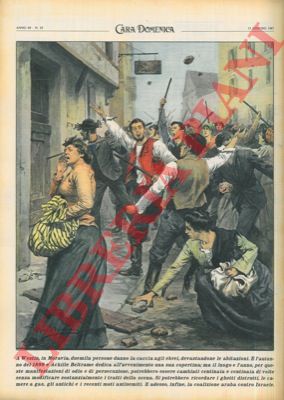 BELTRAME A. - - Ripetizione di una tavola di Beltrame del 1899 sulla 