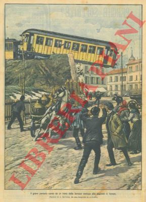 BELTRAME A. - - Deragliamento di un treno sulla ferrovia elettrica di Varese.
