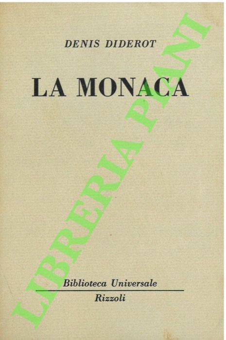 DIDEROT Denis - - La monaca.