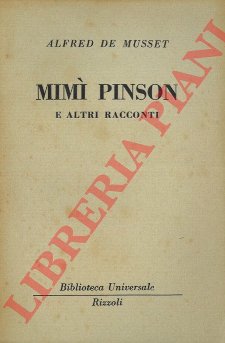 DE MUSSET Alfred - - Mim