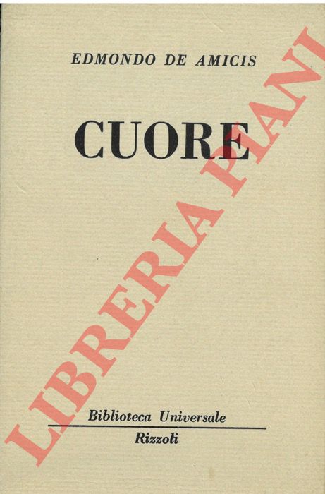 DE AMICIS Edmondo - - Cuore.