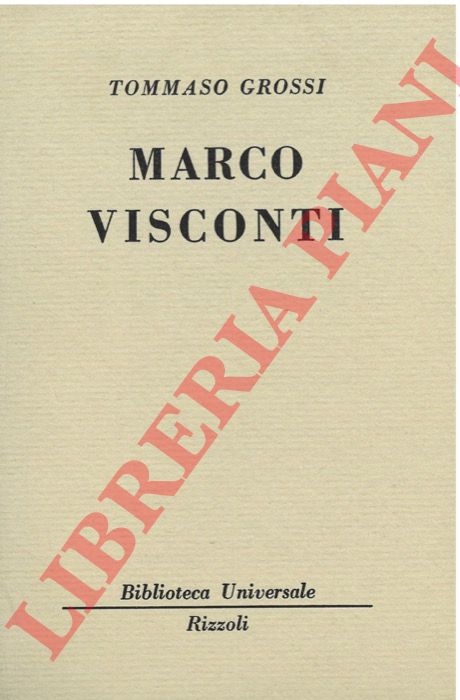 GROSSI Tommaso - - Marco Visconti.