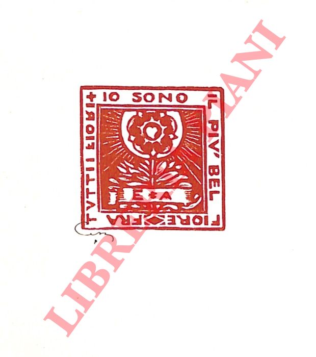 CISARI Giulio - - Ex libris E. A.