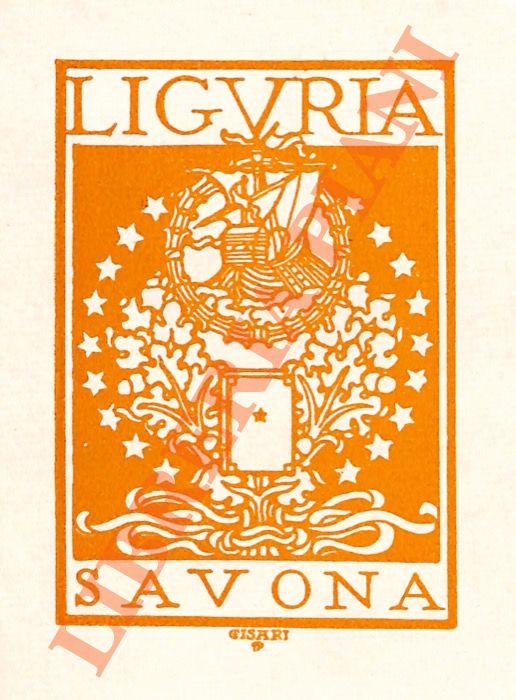 CISARI Giulio - - Liguria, Savona: incisione.