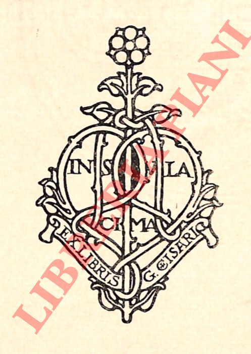 CISARI Giulio - - Ex libris G. Cisario.