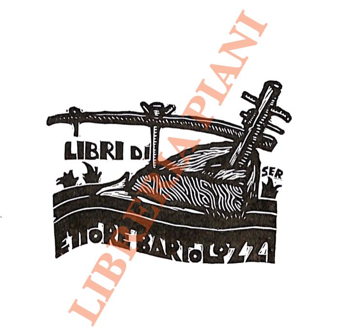 SERVOLINI Luigi - - Ex libris Ettore Bartolozzi.