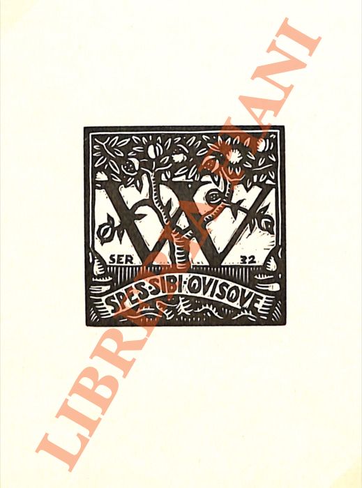 SERVOLINI Luigi - - Ex libris VV.