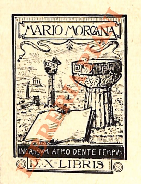 SERVOLINI Carlo - - Ex libris Mario Morgana.