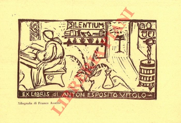 ASSETTO Franco - - Ex libris Anton Esposito Vitolo.