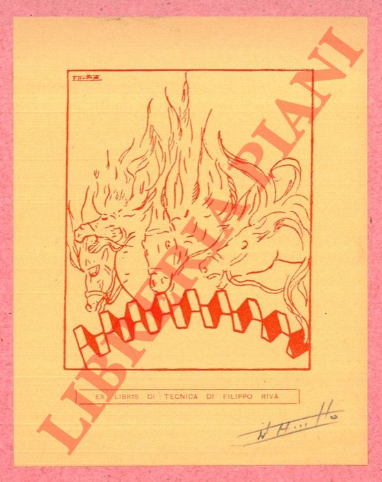 ASSETTO Franco - - Ex libris di tecnica Filippo Riva.