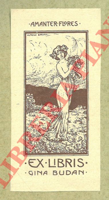 BARUFFI Alfredo - - Ex libris Gina Budan.
