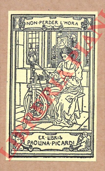 BARUFFI Alfredo - - Ex libris Paolina Picardi.