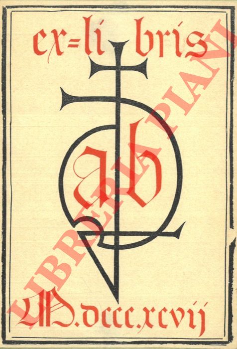 BERTURELLI - - Ex libris A.B.