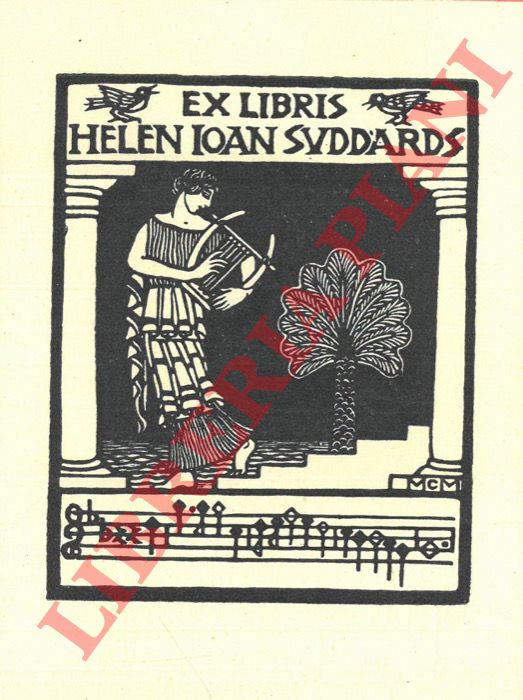 CAMMARATA MONTEVERDE Maria Cecilia - - Ex libris Helen Ioan Suddards.