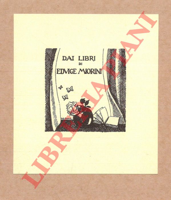 D'ANNA Anna Beatrice - - Ex libris Edvige Miorini.