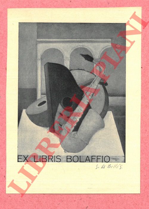 DE BELLIS Sergio . - Ex libris Bolaffio.