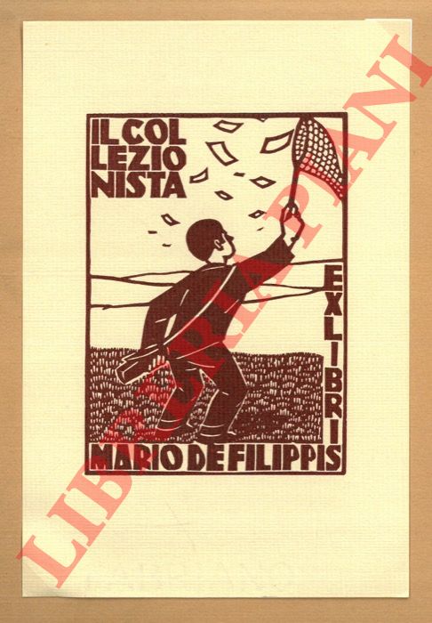 DE FILIPPIS Mario - - Ex libris Mario De Filippis.
