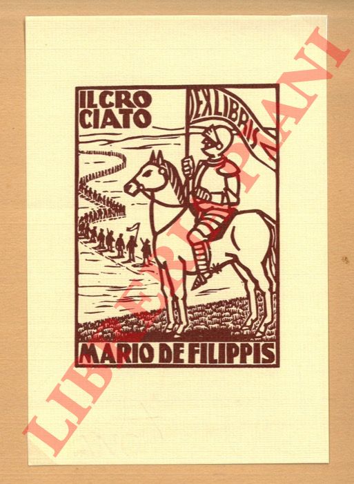 DE FILIPPIS Mario - - Ex libris Mario De Filippis.
