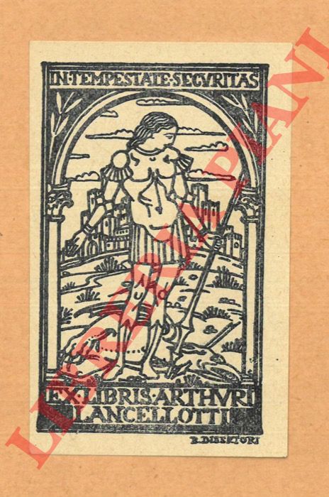 DISERTORI Bnevenuto - - Ex libris Arthuri Lancellotti.