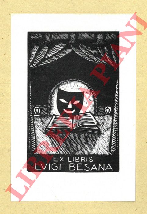 DONATI Diego - - Ex libris Luigi Besana.