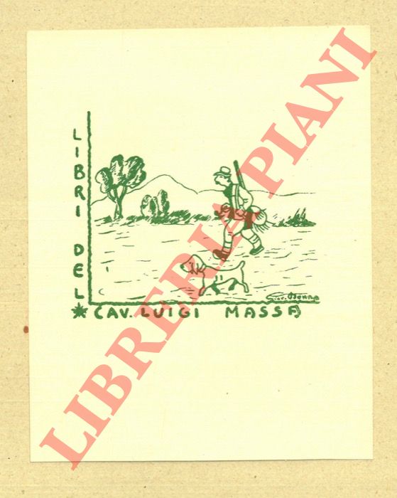 DONNA Giovanni - - Ex libris Cav. Luigi Massa.