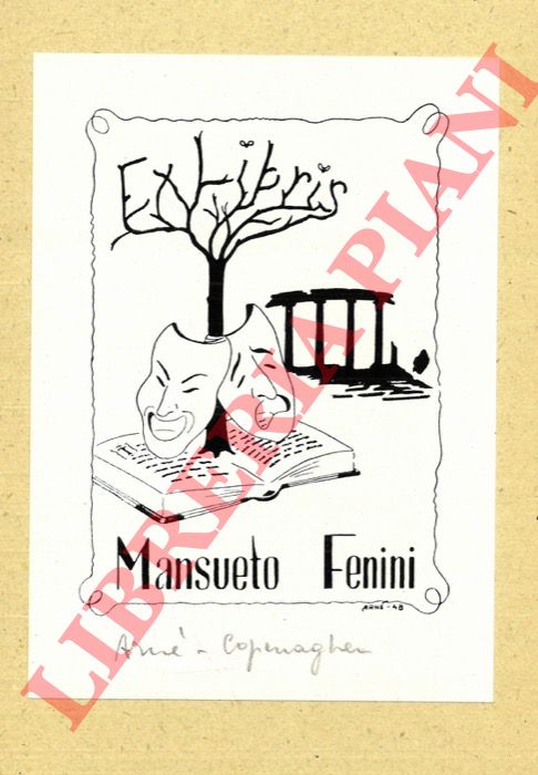 ARNE' - - Ex libris Mansueto Fenini.