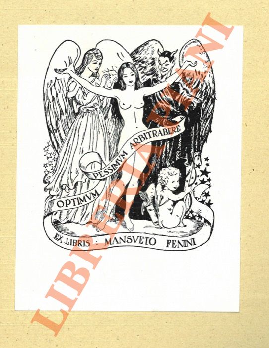 BOMPAROL Luigi - - Ex libris Mansueto Fenini.
