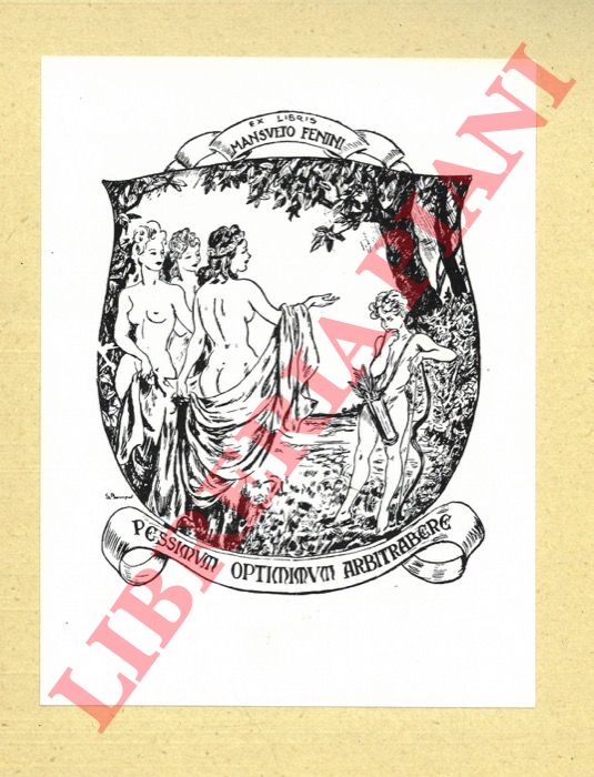 BOMPAROL Luigi - - Ex libris Mansueto Fenini.