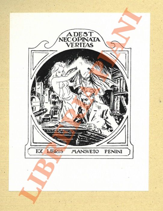BOMPAROL Luigi - - Ex libris Mansueto Fenini.
