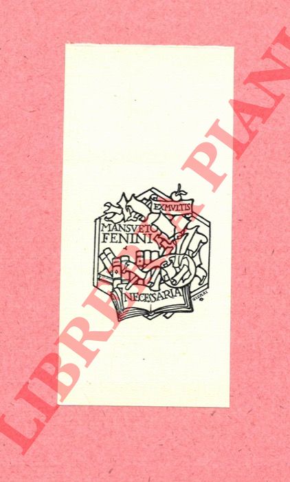 CISARI Giulio - - Ex libris Mansueto Fenini.