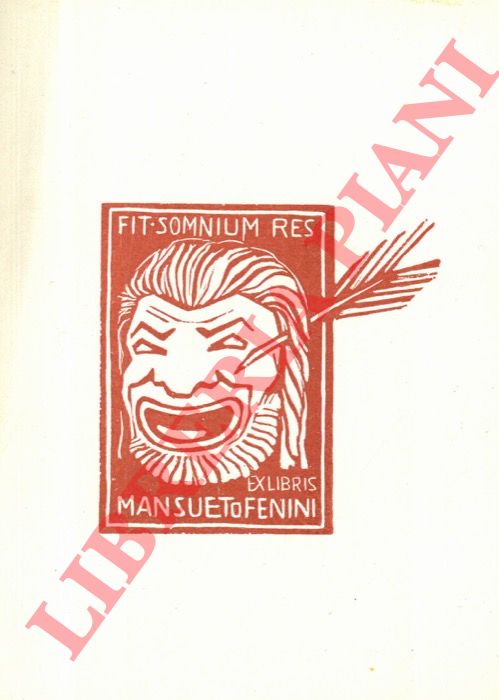 GAMBA Francesco - - Ex libris Mansueto Fenini.