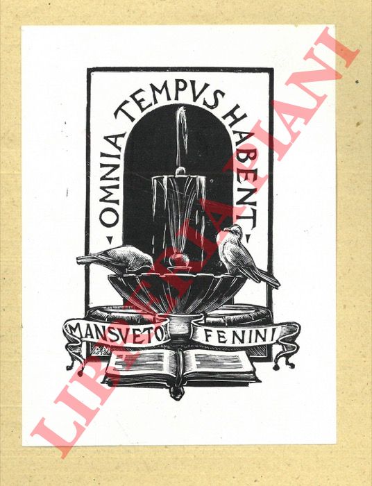 MORBIDUCCI Publio - - Ex libris Mansueto Fenini.