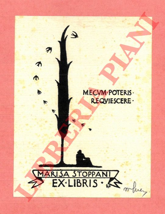 GUELFI Mimmo - - Ex libris Marisa Stoppani.