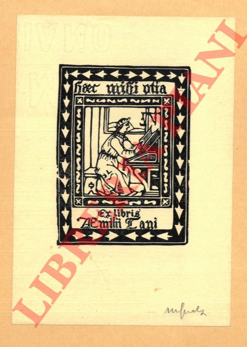GUELFI Mimmo - - Ex libris Aemilii Zani.