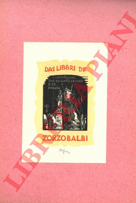 GUELFI Mimmo - - Ex libris Zorzo Balbi.