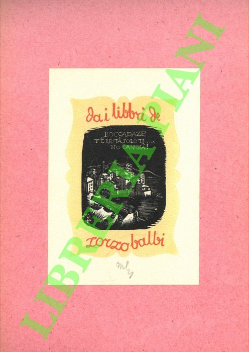 GUELFI Mimmo - - Ex libris Zorzo Balbi.