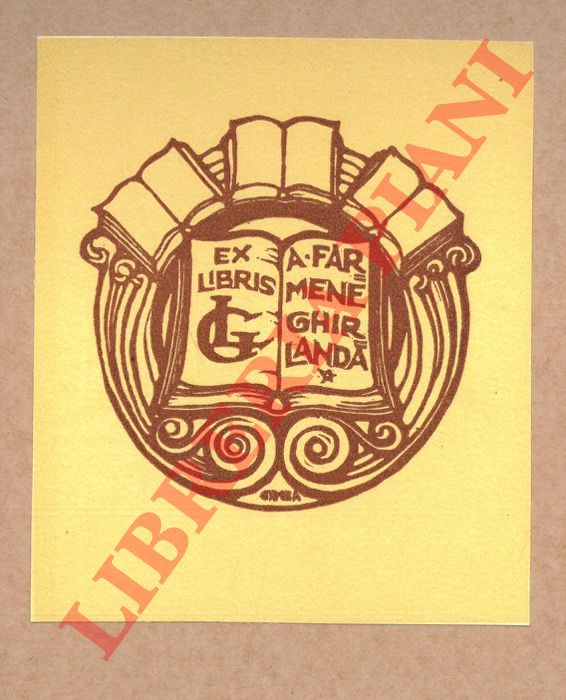 GAMBA Francesco - - Ex libris G.L.