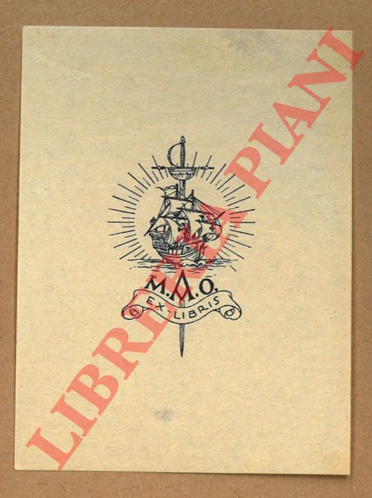GAMBA Francesco - - Ex libris Manuel A. Ortiz.